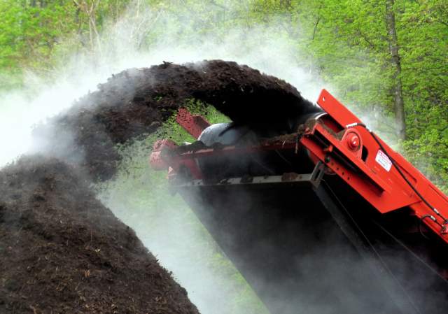 Compost grinder